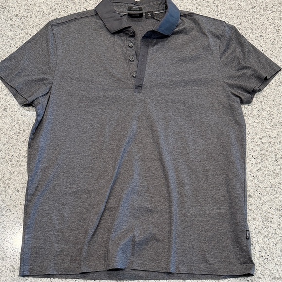 Hugo Boss Other - Hugo Boss Dark Gray Polo Shirt